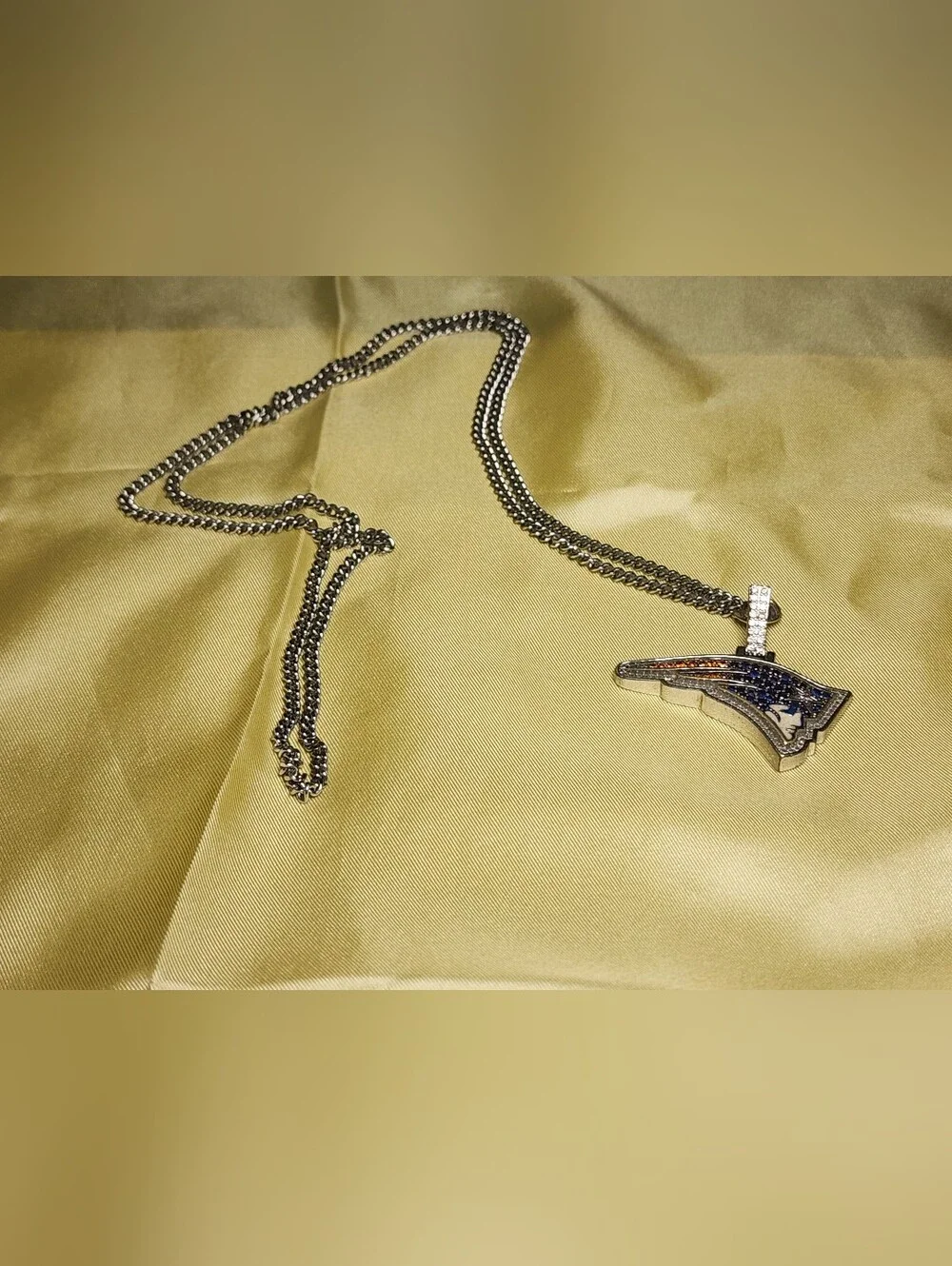 New England Patriots Pendant Necklace